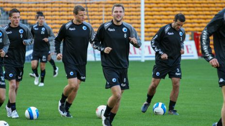 Træning på Stade Félix Bollaert