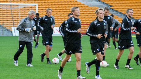 Træning på Stade Félix Bollaert