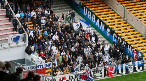FCK-fans på Stade Félix Bollaert i Lens