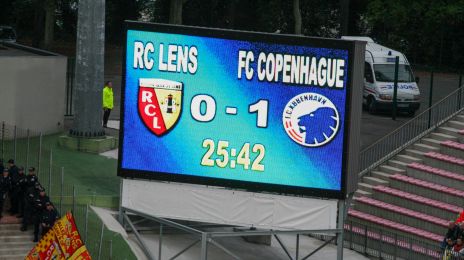 Måltavlen på Stade Félix Bollaert i Lens