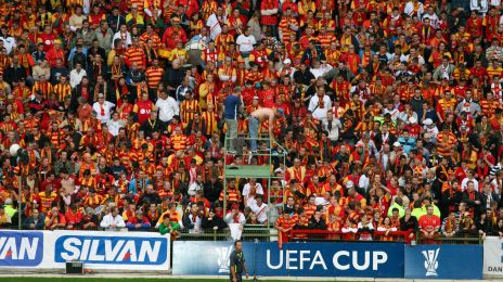 Lens-fans på Stade Félix Bollaert