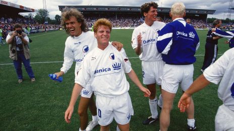 Martin Johansen og fysioterapeut Morten Frederiksen