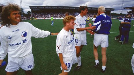 Fysioterapeut Morten Frederiksen, Martin Johansen og Morten Falch