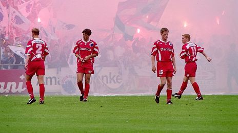 Ole Tobiasen, Christian Lønstrup, Michael Giolbas og Michael Johansen