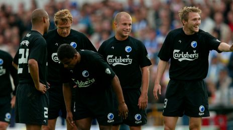 Christian Traoré, Ole Tobiasen, Ailton Almeida, Hjalte Nørregaard og Michael Silberbauer