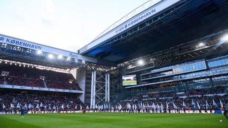 Blue & White Banner Day i Parken