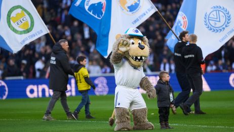Blue & White Banner Day i Parken