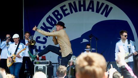 Wafande optræder efter pokalfinalen i 2015