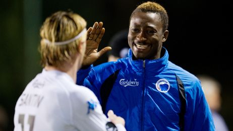 Dame N'Doye og César Santin