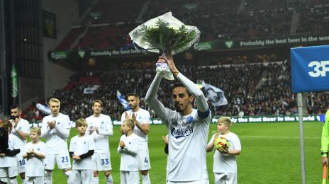 Zeca får blomster for 100 kampe for FCK