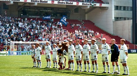 FCK's hold før pokalfinalen i 1995