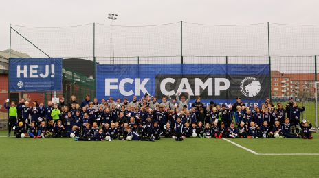 FCK Camp-holdfoto sammen med U19-truppen