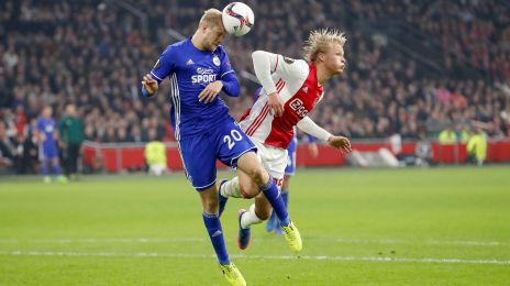 Nicolai Boilesen og Kasper Dolberg