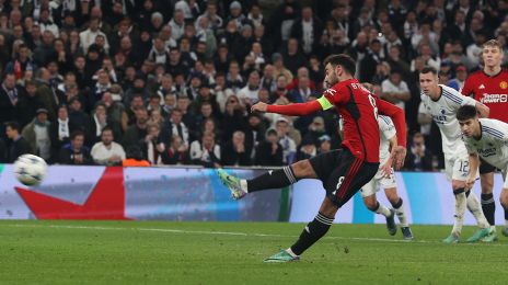 Bruno Fernandes scorer på straffe