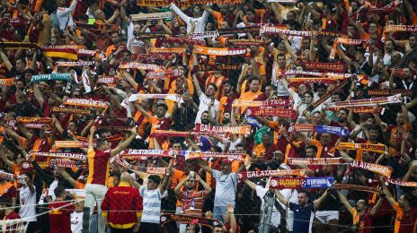 Galatasaray-fans i Istanbul