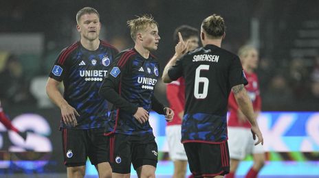 Andreas Cornelius, Victor Froholdt og Christian Sørensen