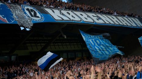FCK-fans på Sektion 12 i Parken