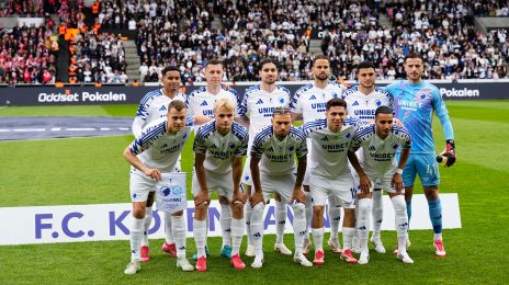 Holdfoto før pokalfinalen