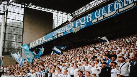 FCK-fans på Sektion 12 i Parken