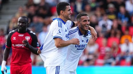Mohamed Elyounoussi og Elias Achouri