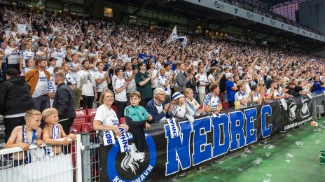 FCK-fans på Nedre C