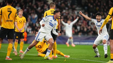 FCK-jubel efter udligning på tysk selvmål