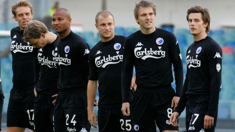 Ole Tobiasen, Janne Saarinen, Christian Traoré, Hjalte Nørregaard, Michael Silberbauer og Jesper Bech