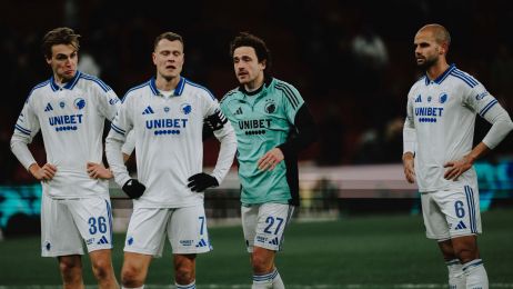 William Clem, Viktor Claesson, Thomas Delaney og Pantelis Hatzidiakos