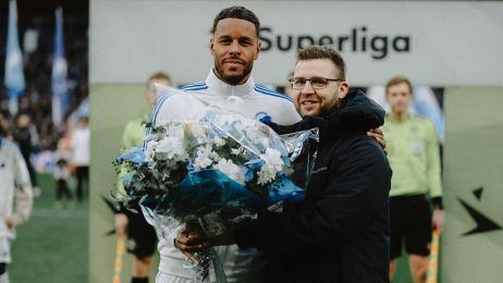 Fanklubben byder Mathias Zanka Jørgensen velkommen hjem