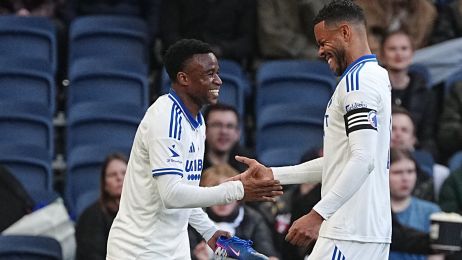 Youssoufa Moukoko og Mathias Zanka Jørgensen