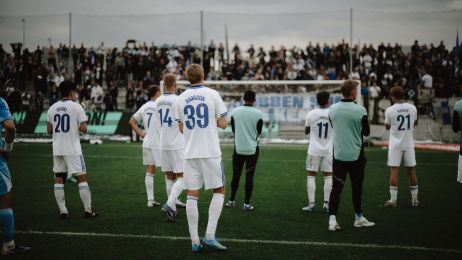 Spillerne takker fansene for opbakningen