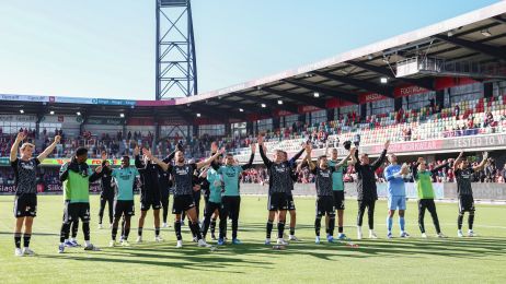 Spillerne takker fansene for opbakningen