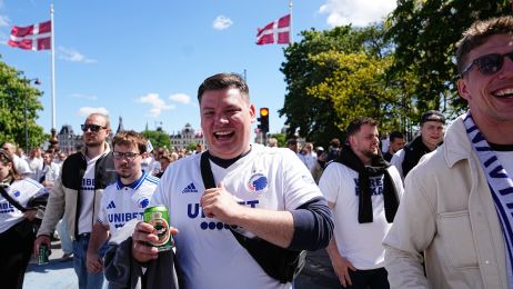 F.C. Københavns fanmarch før pokalfinalen