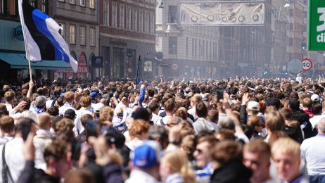 F.C. Københavns fanmarch før pokalfinalen