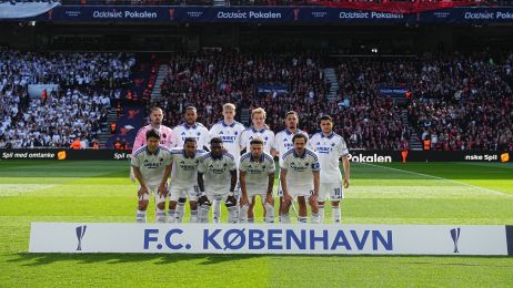 Holdfoto før pokalfinalen