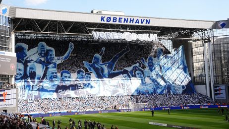 Tifo på Sektion 12 i Parken