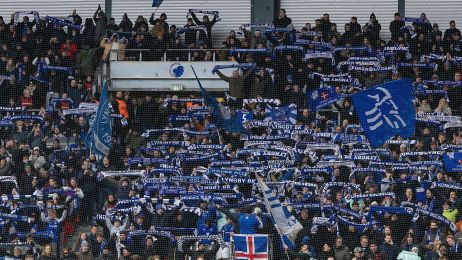 Lyngby-fans i Parken