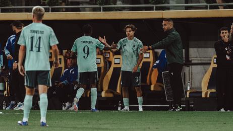 Marvin Nasnas indskiftes til sin F.C. København-debut