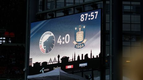 Resultattavlen i Parken