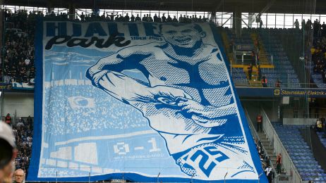 Hjalte Nørregaard-tifo