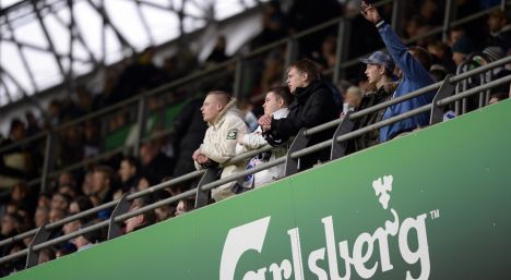 FCK-fans i Parken