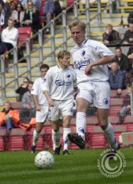 Christian Poulsen styrede som sædvanlig midtbanen...