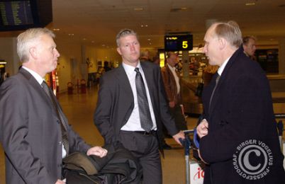 Hans Backe, Per Wind og Niels-Chr. Holmstrøm