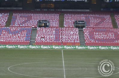 Michael Mio-tifo på Nedre C