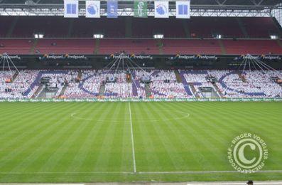 FCKFC-tifo på Nedre C