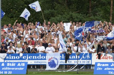 FCK-fans i Køge
