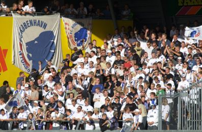 FCK-fans i Aalborg