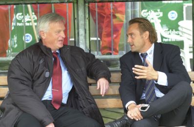 Hans Backe og Lars Høgh
