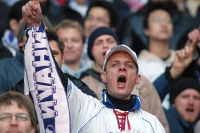 FCK-fans i Parken