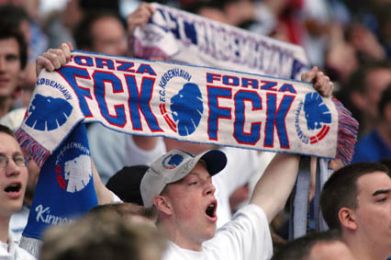 FCK-fans i Parken